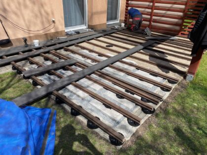 WPC terasa v Kralupech nad Vltavou